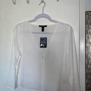 Forever 21 cropped blouse!
